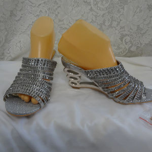 ashro silver shoes